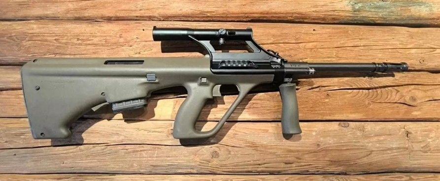 Mehr über den Artikel erfahren Steyr AUG SA QCB Army Olive 508mm